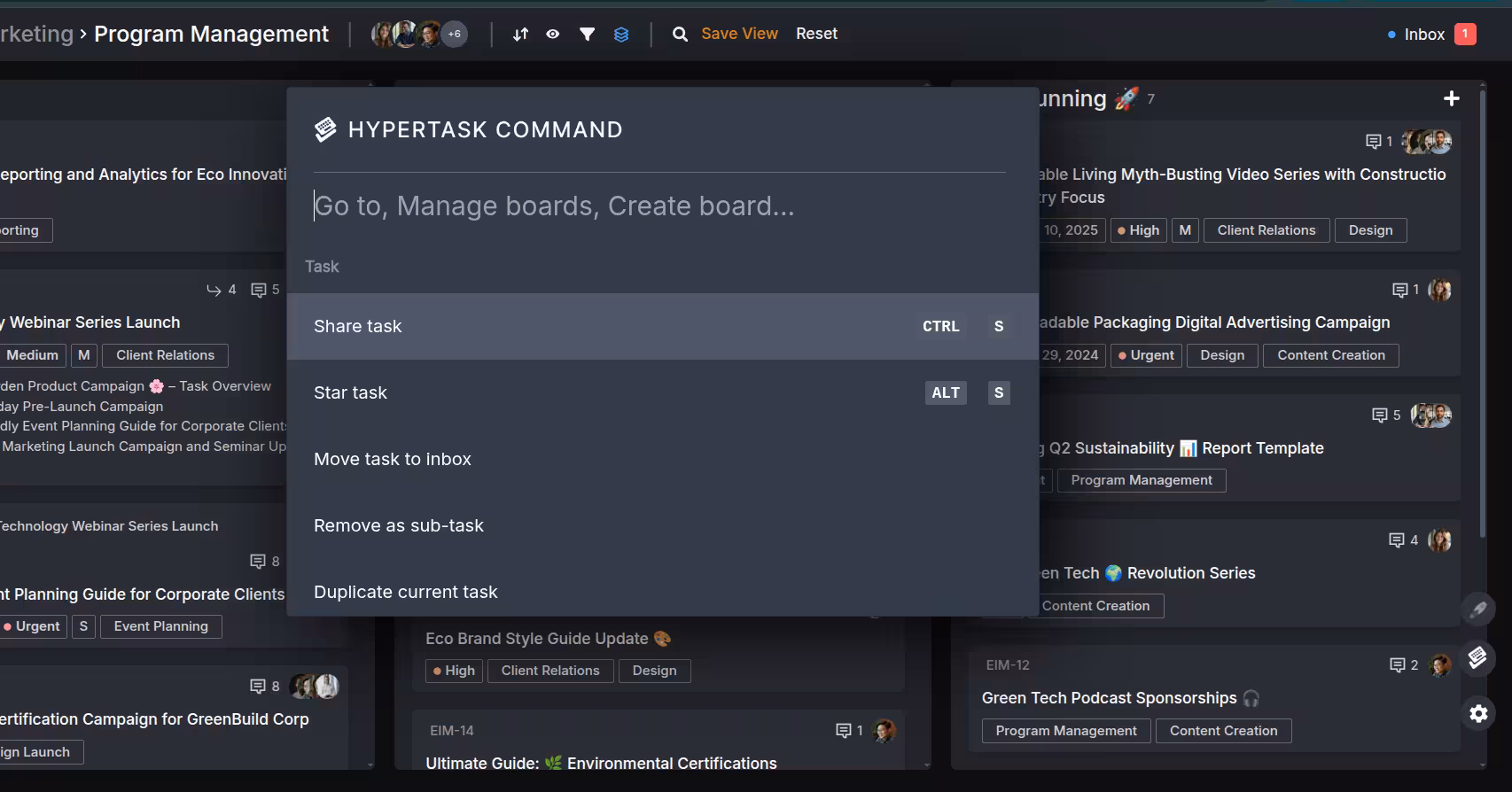 Hypertask Inbox Preview 3